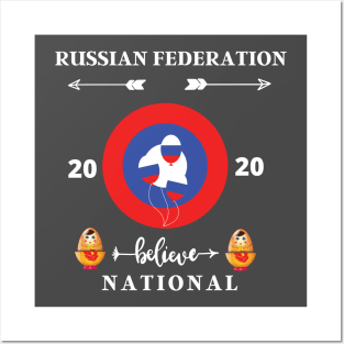 Russia 2020 Posters and Art